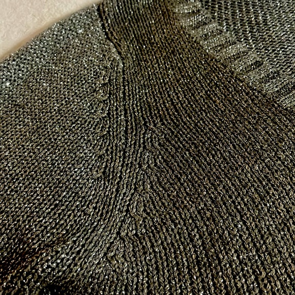 HURRY 🩶BUY NOW🩶VERY SEXY SILVER GLITTER DARK GREY TOP🩶🩶🩶BRAND: SOUTH BLUE🩶🩶 - Picture 6 of 7